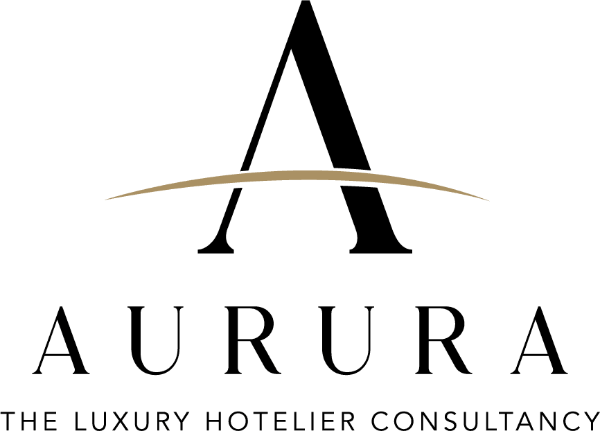 Aurura black gold logo